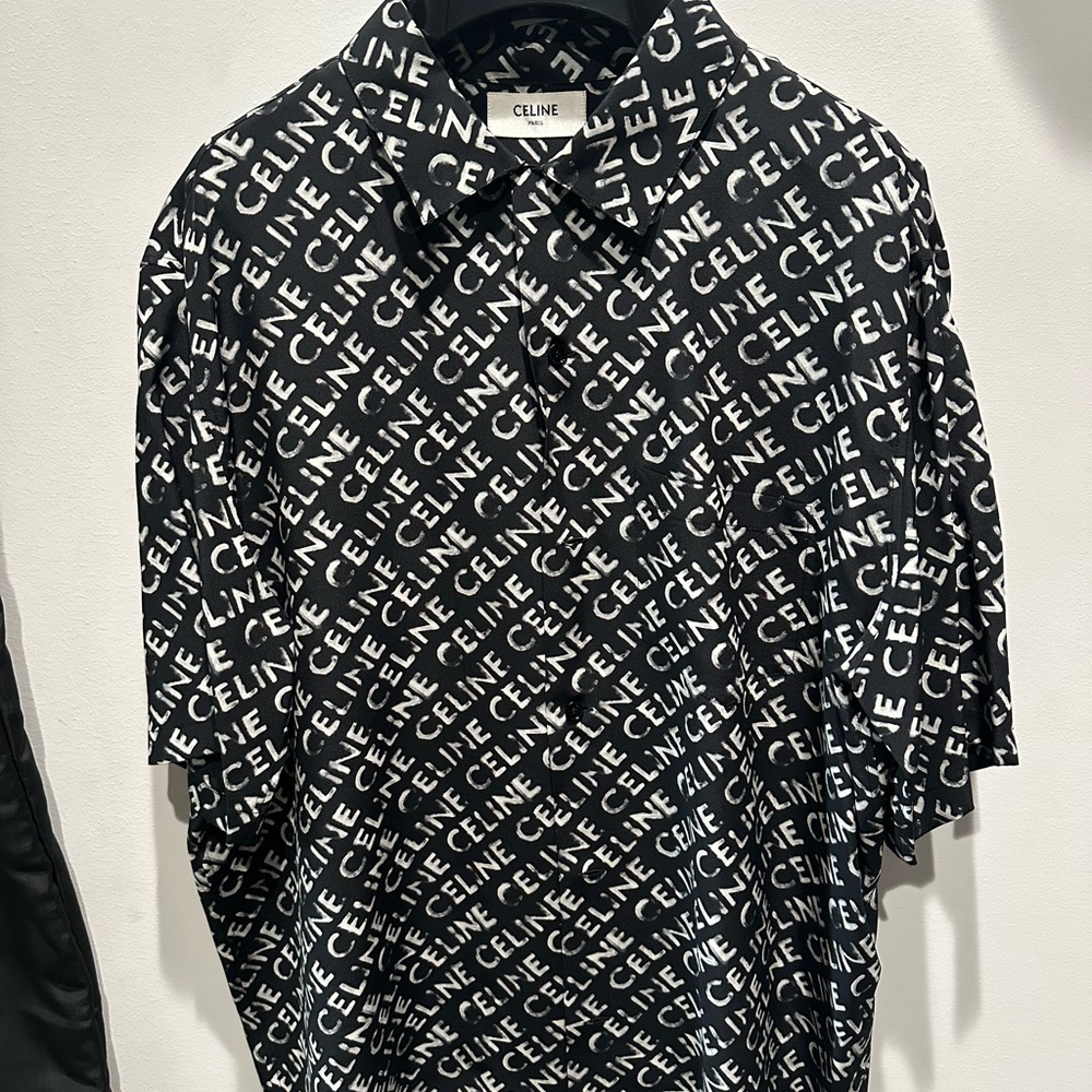 Celine Loose Hawaiian Shirt